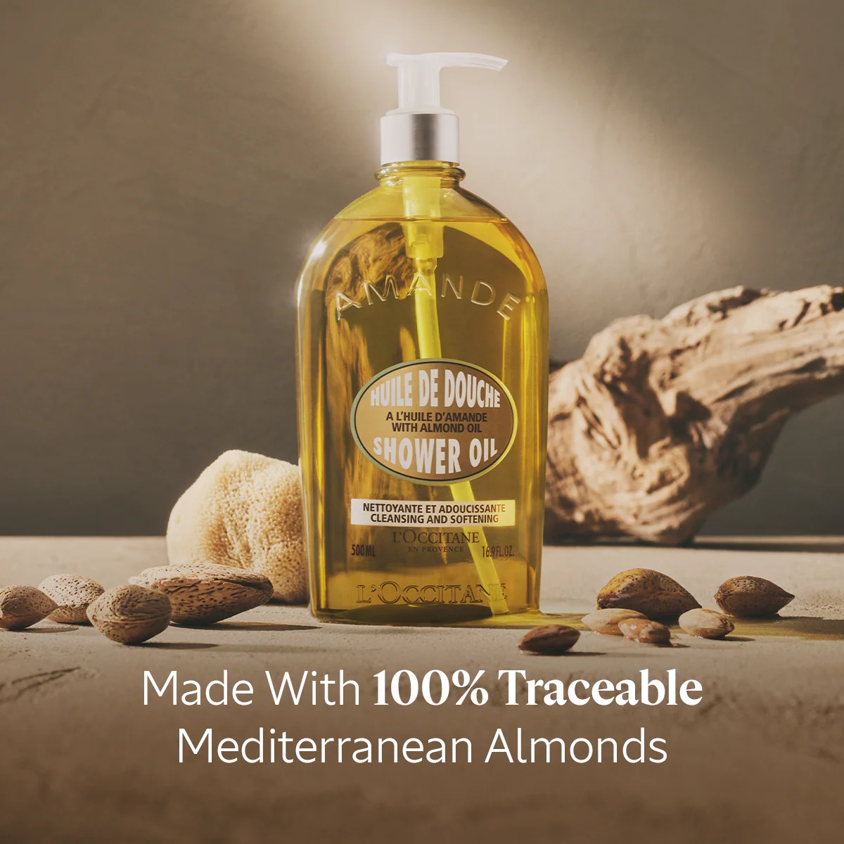 Almond Shower Oil (Luxury Size) - Image 3